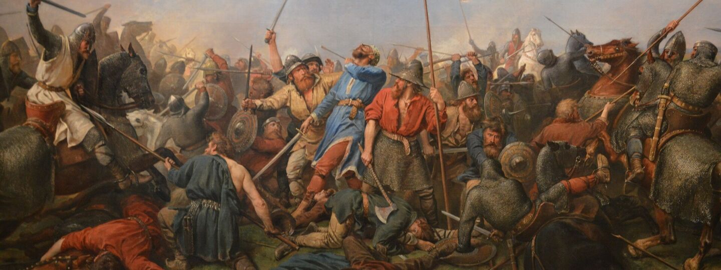 The Battle of Stamford Bridge, by Peter Nicolai Arbo