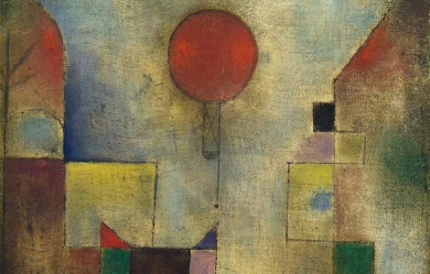 Red Balloon, by Paul Klee