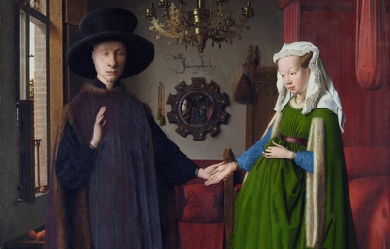 The Arnolfini Wedding, by Jean van Eyck