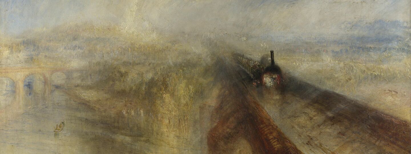 Rain, Steam, and Speed - The Great Western Railway, by Joseph Mallord William Turner