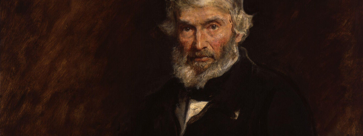 Thomas Carlyle, by John Everett Millais