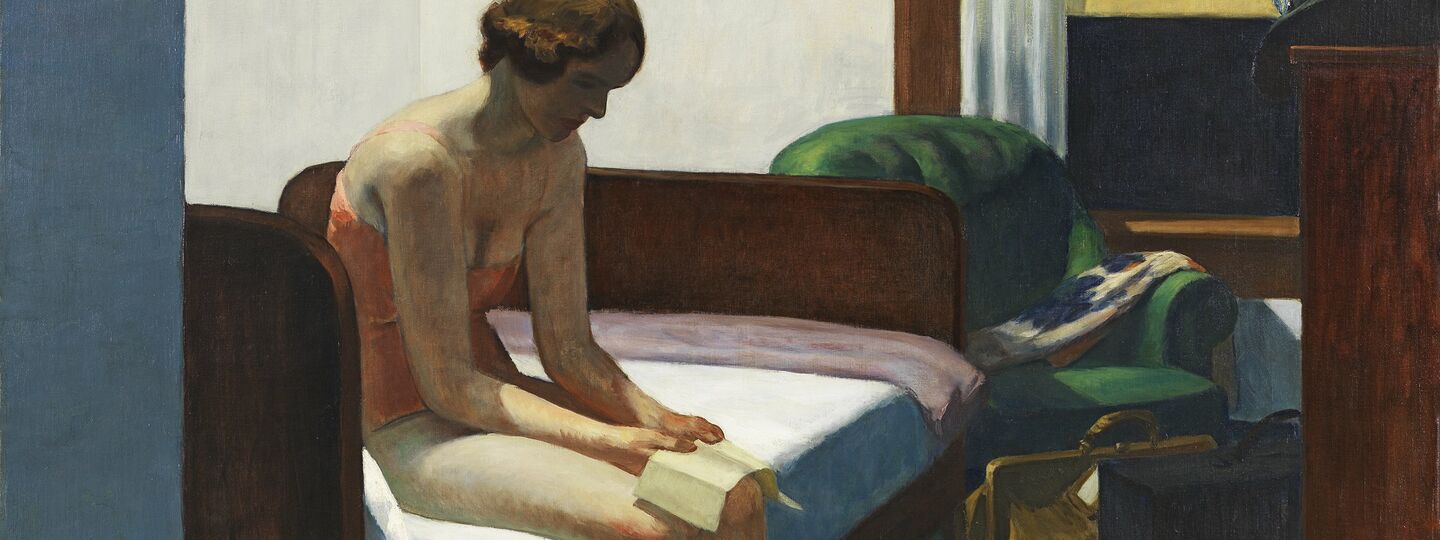 Hotel room, by Edward Hopper