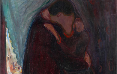 The Kiss, by Edvard Munch