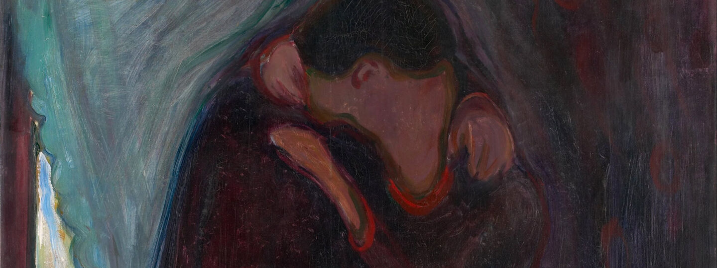 The Kiss, by Edvard Munch