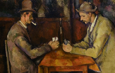 The Card Players, by Paul Cézanne