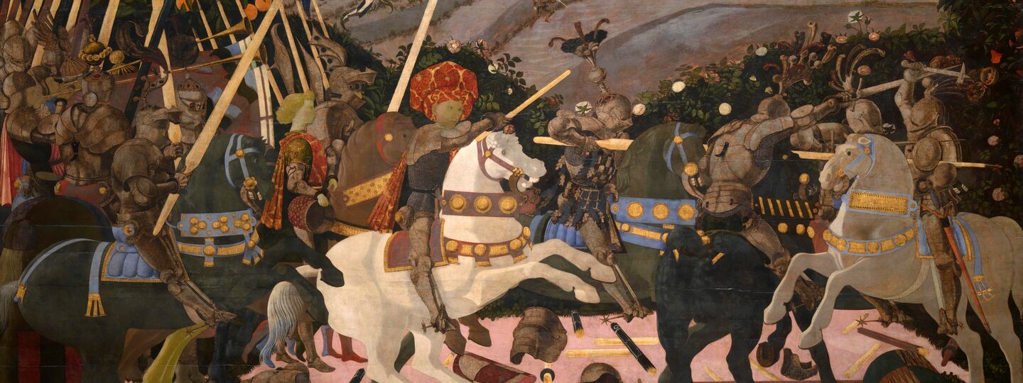 The Battle of San Romano, by Paolo Uccello