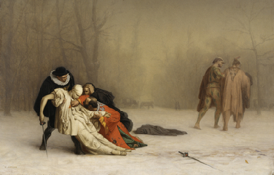 The Duel After the Masquerade, by Jean-Léon Gérôme