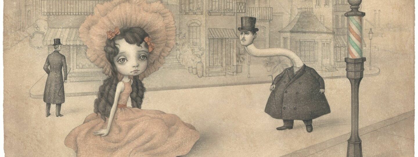 The street, by Mark Ryden