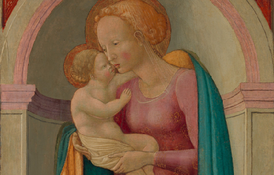 Madonna and Child, by Master of the Lanckoronski Annunciation