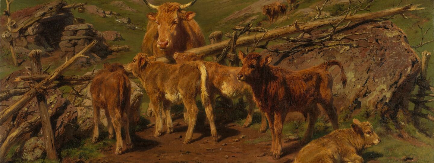 Weaning the Calves, by Rosa Bonheur