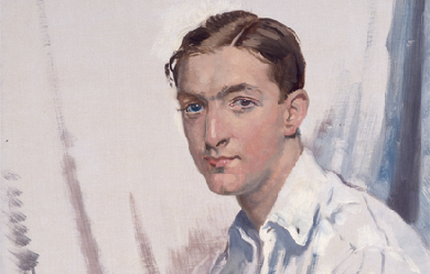 Paul Mellon, by William Orpen