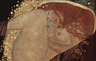 Danae, by Gustav Klimt