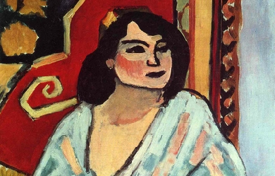 The Algerian woman, by Henri Matisse 