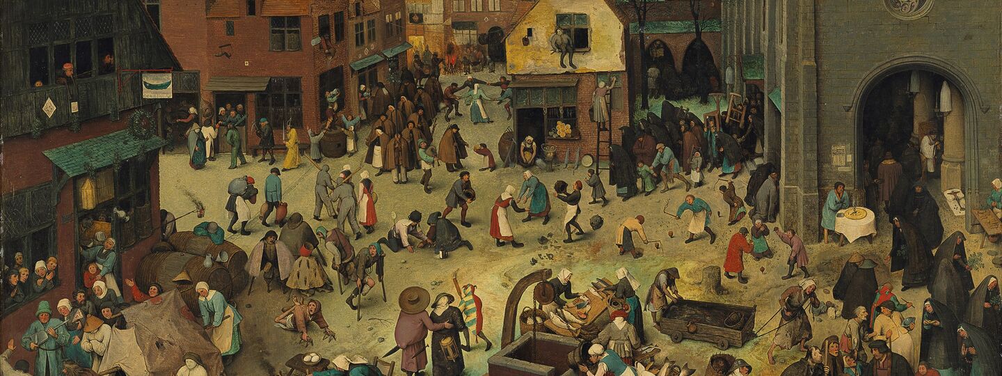 The Fight Between Carnival and Lent, by Pieter Bruegel the Elder