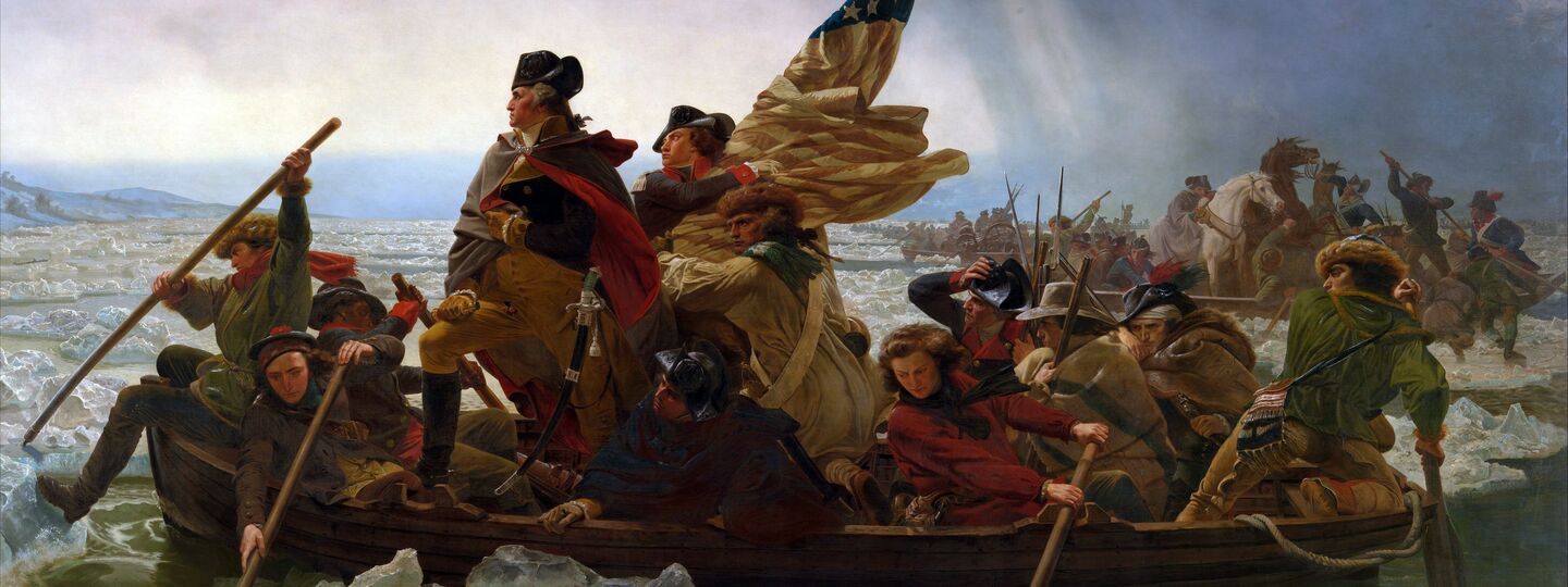 Washington Crossing the Delaware, by Emanuel Leutze