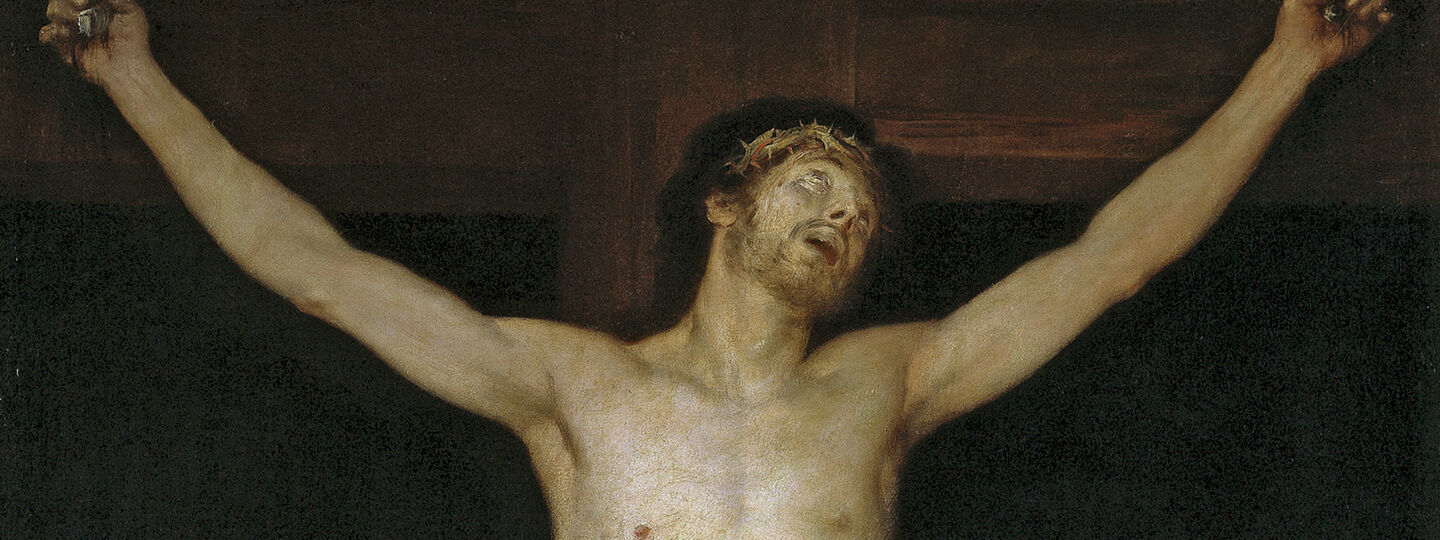 Christ on the cross, by Francisco de Goya