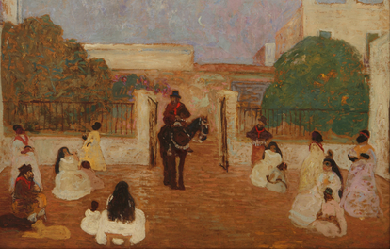 The gaucho Candioti, by Pedro Figari