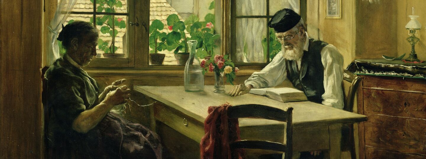 A peaceful Sunday, by Hans Thoma