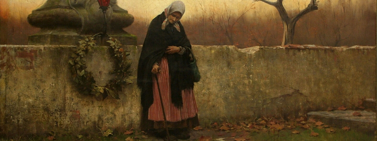 All Souls' Day, by Jakub Schikaneder