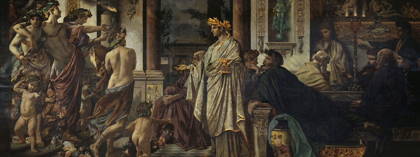 The Symposium (Second Version), by Anselm Feuerbach