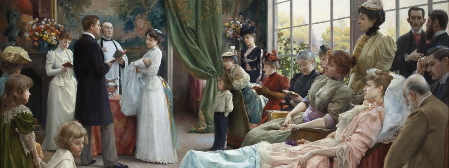 The Baptism, by Julius LeBlanc Stewart
