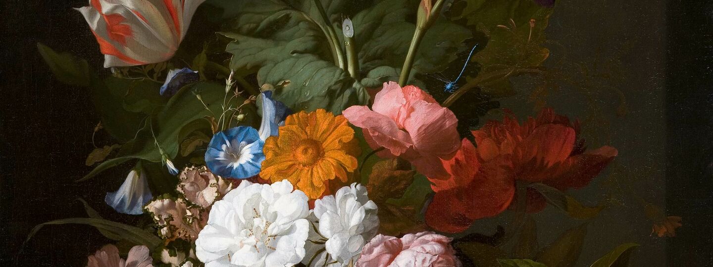 Vase with Flowers, by Rachel Ruysch