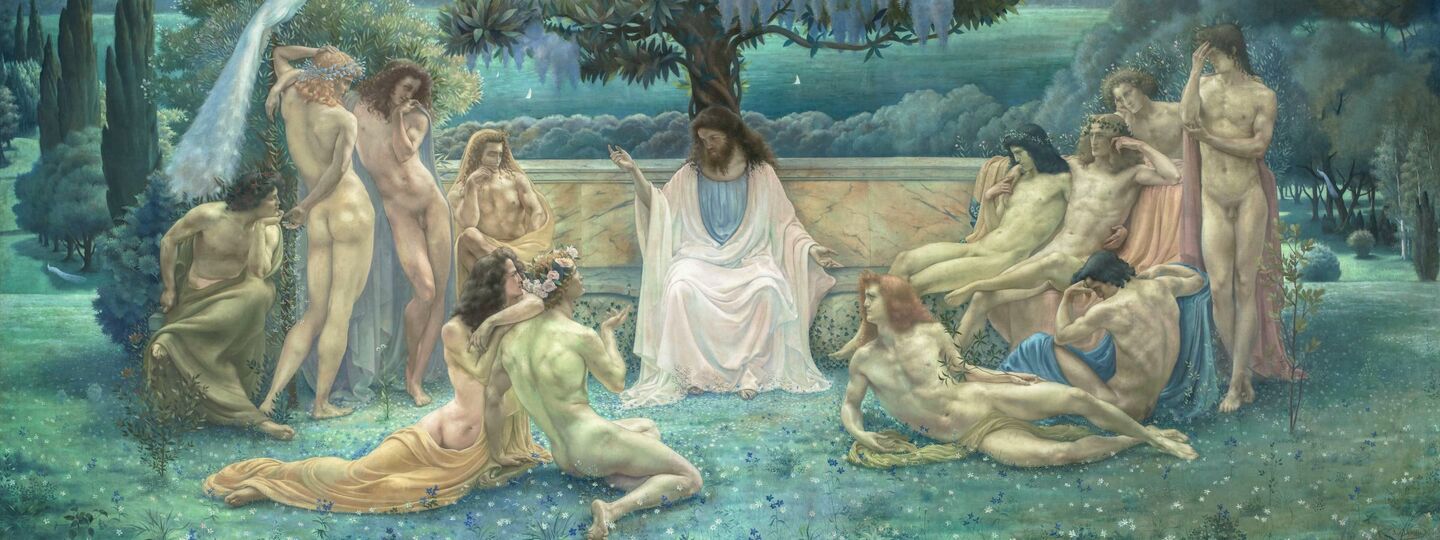 The School of Plato, by Jean Delville