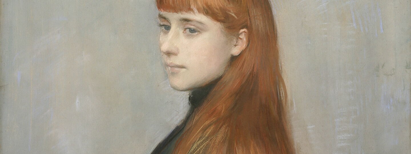 Portrait of Alice Louis-Guérin, by Paul César Helleu