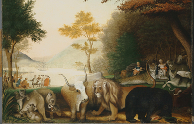 The Peaceable Kingdom, by Edward Hicks