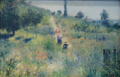 Chemin montant dans les hautes herbes, by Pierre-Auguste Renoir