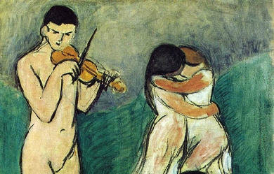 Music sketch, by Henri Matisse 