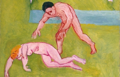 Nymph and satyr, by Henri Matisse 