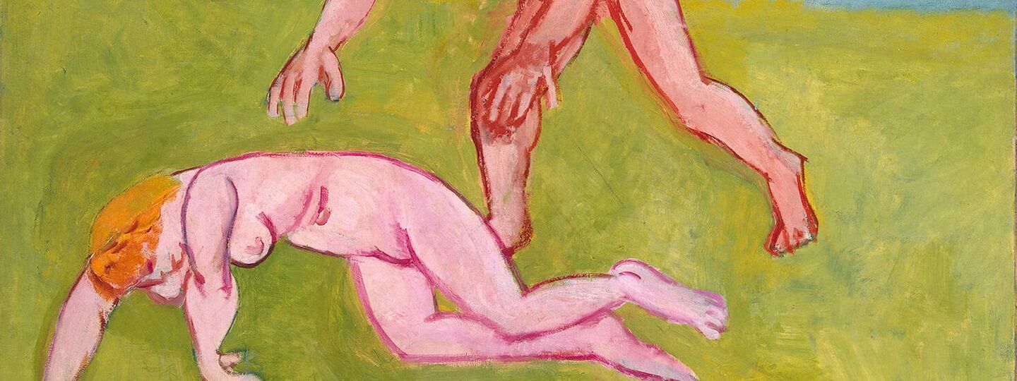 Nymph and satyr, by Henri Matisse 