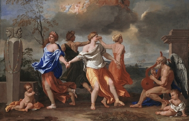 A Dance to the Music of Time, by Nicolas Poussin