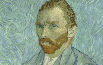 Self-portrait, by Vincent van Gogh