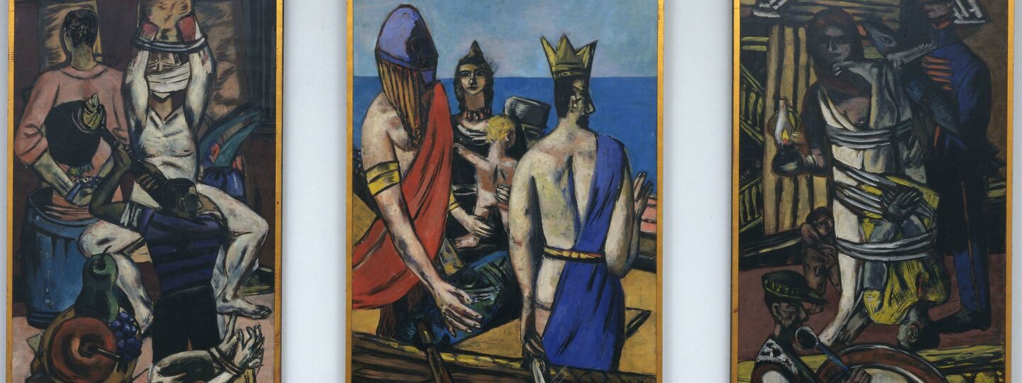 Departure, by Max Beckmann