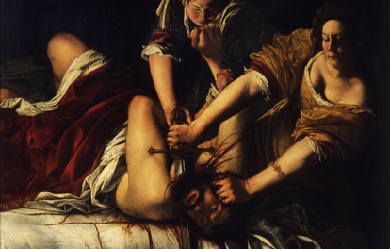 Judith Beheading Holofernes, by Artemisia Gentileschi