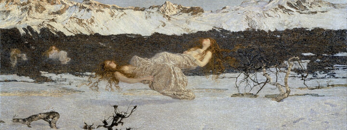 The Punishment of Lust, by Giovanni Segantini