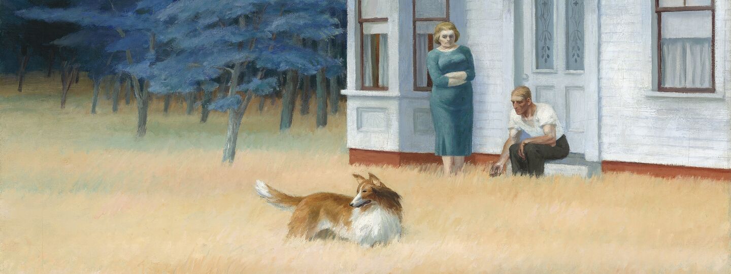 Cape Cod Evening, by Edward Hopper
