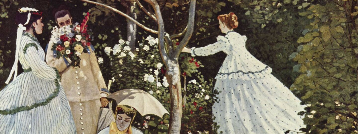 Women in the Garden, by Claude Monet