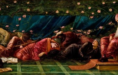 The King and His Court, by Edward Burne-Jones