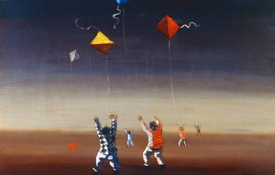 Boys Flying Kites, by Candido Portinari