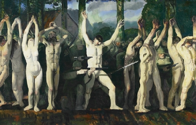 The Barricade, by George Bellows