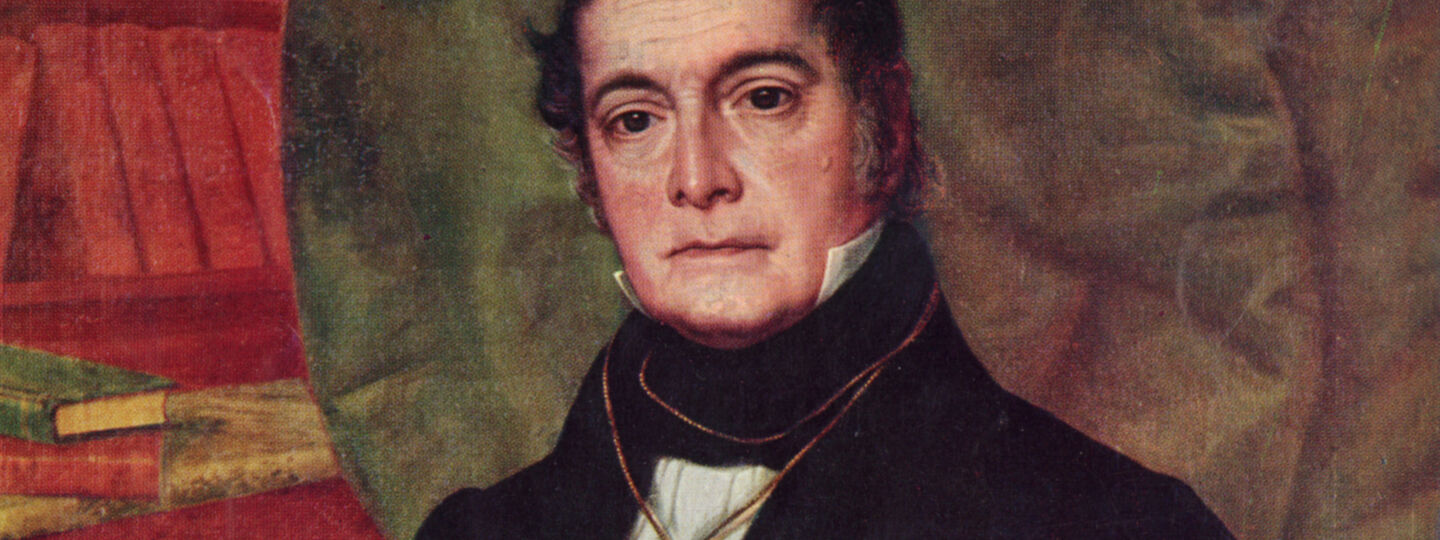 Andrés de Jesús María and José Bello López, by Raymond Monvoisin