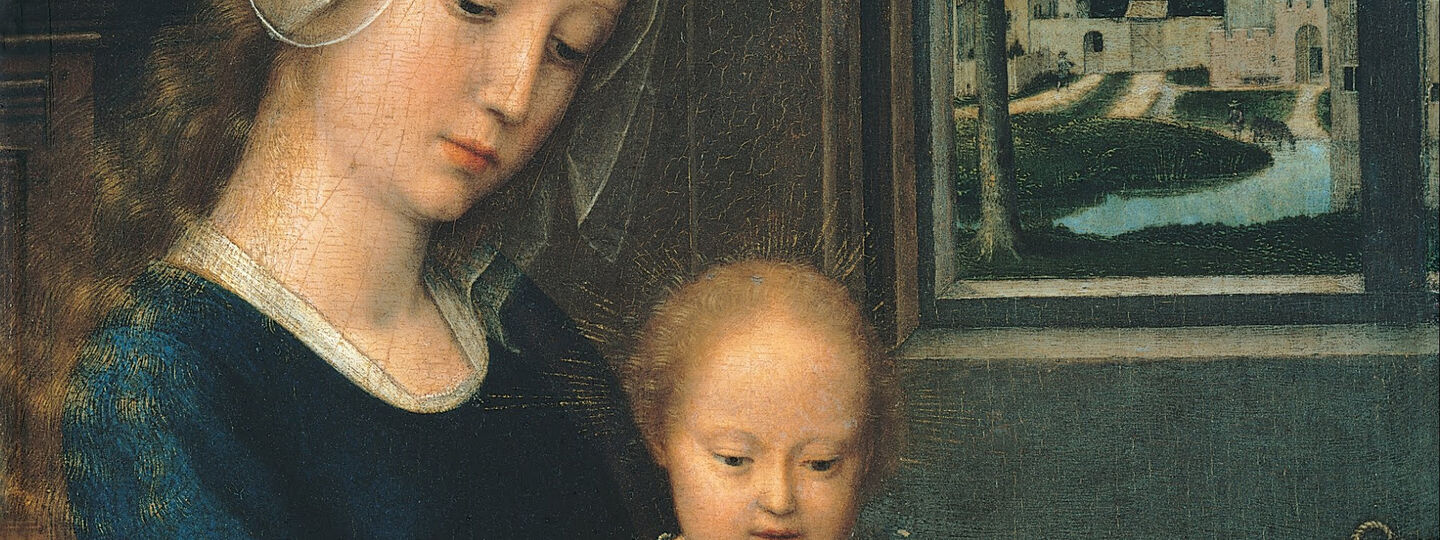 Madonna and Child with the Milk Soup, by Gerard David