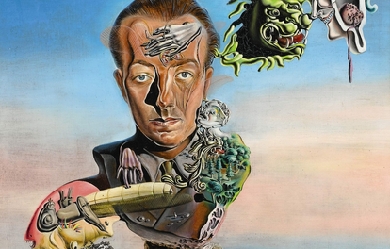 Retrato, by Salvador Dalí