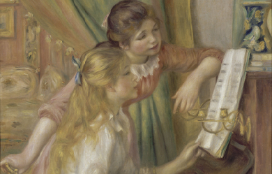 Young Girls at the Piano, by Pierre-Auguste Renoir