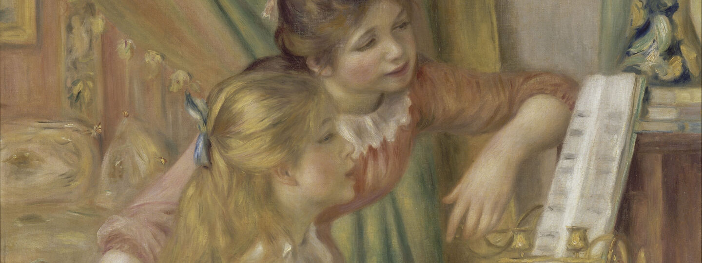 Young Girls at the Piano, by Pierre-Auguste Renoir