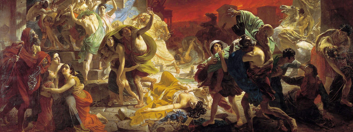 The Last Day of Pompeii, by Karl Bryullov