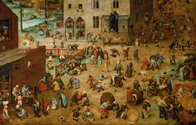 Children’s Games, by Pieter Bruegel the Elder